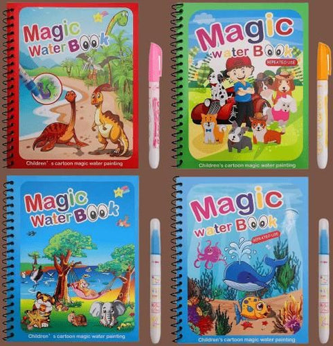Magical Water Coloring Book (Buy 1 Get 4)